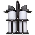 Portabotellas plegable para 6 botellas