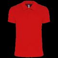 Polo deportivo manga corta infantil Red 8/10 Ans