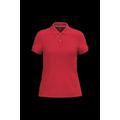 Polo manga corta mujer algodón Red M