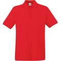 Polo Premium 100% algodón piqué Red M