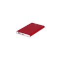 Power Bank 4000 mAh Aluminio Recycled Roj