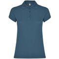Polo Manga Corta Mujer Colores Azul Tormenta Xl