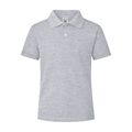 Polo Piqué Niño 180g/m2 Gri M