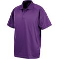 Polo transpirable de secado rápido Purple M