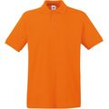 Polo Premium 100% algodón piqué Orange Xxl