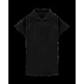 Poncho de toalla niño Black 10/14 Ans
