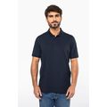 Polo de punto piqué manga corta