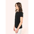Polo de algodón de manga corta de chica