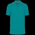 Polo Antibacteriano Hombre uso profesional Teal Blue L