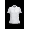 Polo piqué de manga corta de mujer Ash Heather Xs