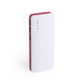 Powerbank con 3 salidas USB de 10000 mAh Roj