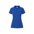 Polo Mujer Algodón Piqué Azul L