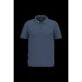 Polo piqué manga corta de algodón Deep Blue Xl