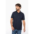 Polo de punto piqué manga corta