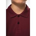 Polo manga larga infantil algodón