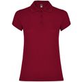 Polo Manga Corta Mujer Colores Granate 2Xl