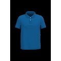Polo algodón orgánico para hombre Sea Blue S