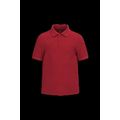 Polo infantil 100% algodón Red 8/10 Ans