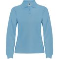 Polo mujer manga larga Celeste L