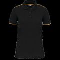 Polo ropa profesional mujer Black / Yellow 3Xl