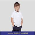 Polo Piqué Niño Blanco Algodón