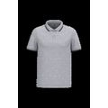 Polo manga corta hombre Oxford Grey / Black 3Xl
