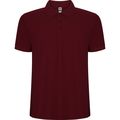 Polo Manga Corta Granate 4Xl