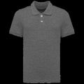 Polo algodón orgánico infantil Grey Heather 12/14 Ans