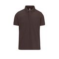Polo manga corta hombre algodón preencogido Roasted Cofee Xxl