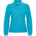 Polo mujer manga larga Turquesa 2Xl