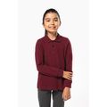 Polo manga larga infantil algodón