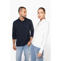 Polo de manga larga entallado mujer