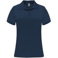 Polo técnico de manga corta para mujer Marino Xl