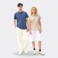Polo unisex de algodón peinado