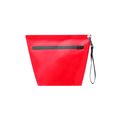 Portatodo impermeable con cremallera y asa Roj
