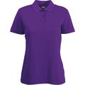 Polo mujer piqué Purple Xxl