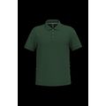 Polo de algodón manga corta para hombre Forest Green S