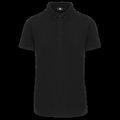 Polo con botones a presión Black Xs