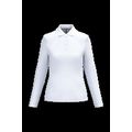 Polo manga larga mujer algodón lavable White Xxl