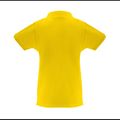 Polo de mujer cuello y mangas de canalé
