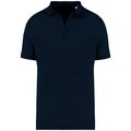 Polo 100% lino hombre Navy Blue 3XL