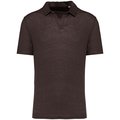 Polo 100% lino hombre Stone Grey S
