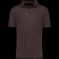 Polo 100% lino hombre Stone Grey XXL