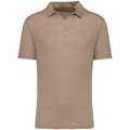 Polo 100% lino hombre Wet Sand XXL