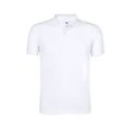 Polo Adulto Blanco 100% Algodón Bla M