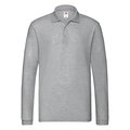 Polo Adulto Manga Larga 180g/m2 Gri M