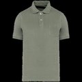 Polo ajustado eco hombre Almond Green S