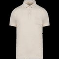 Polo ajustado eco hombre Ivory S
