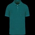 Polo ajustado eco hombre Peacock Green S