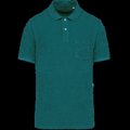 Polo ajustado eco hombre Peacock Green Xl